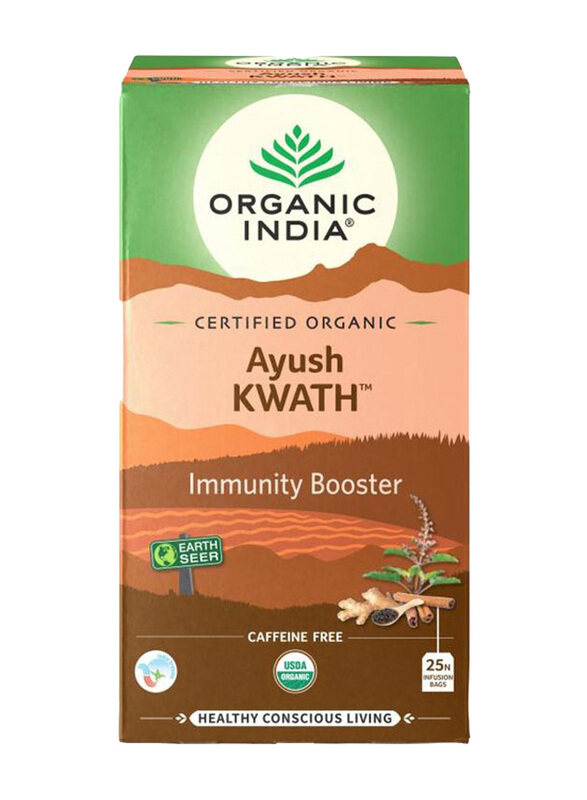 

Organic India Ayush Kwath Tea, 25 Tea Bags