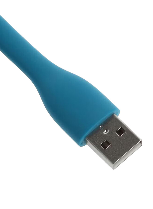 Flexible USB LED Lamp Emergency Light Laptop, Blue