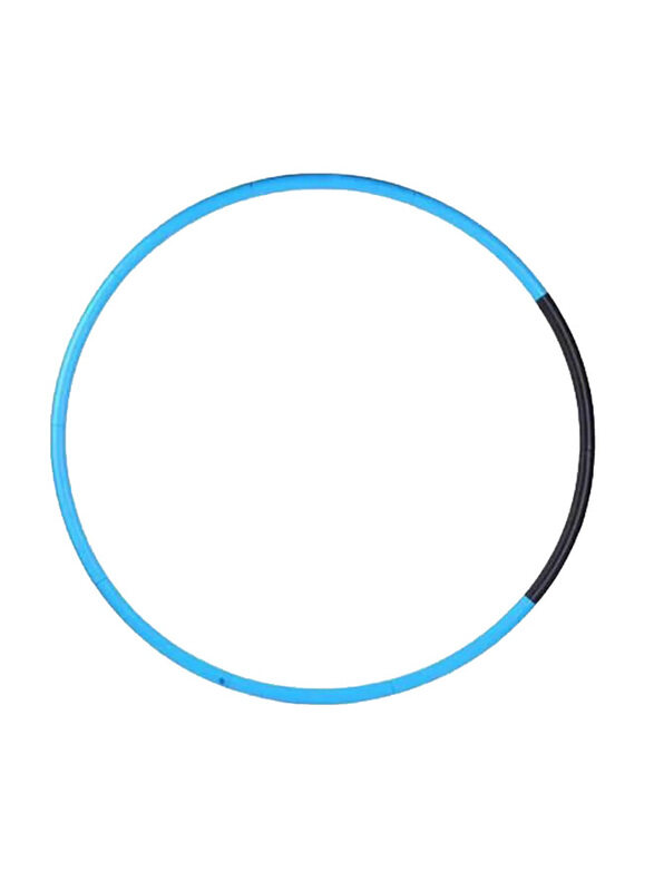 

Generic Sports Fitness Massage Hula Hoop, 100cm, Black/Blue