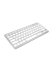 Wireless English Keyboard for Apple iPhone 5, 4S, Apple iPad 2, 3, White