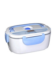 Tayama Electric Heating Lunch Box, EHB-01, Blue/White