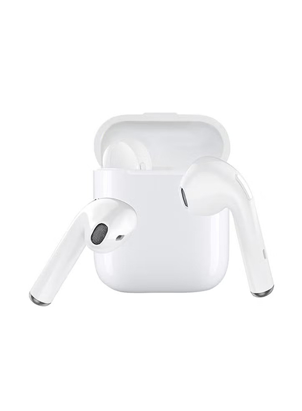 Wireless In-Ear Earphones With Charging Box, White