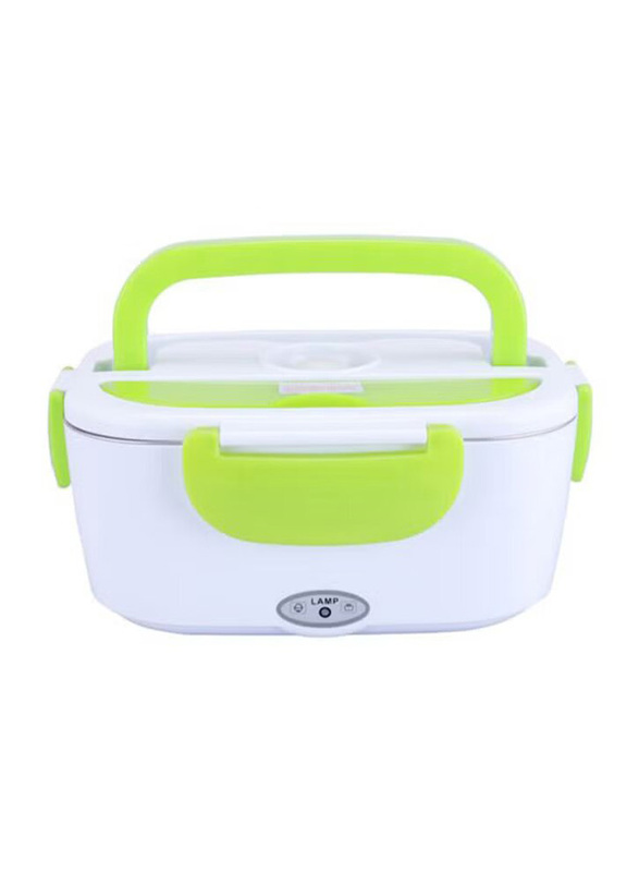 Multi-Functional Electric Heating Lunch Box With Removable Container, H355GR2-US, Green/White