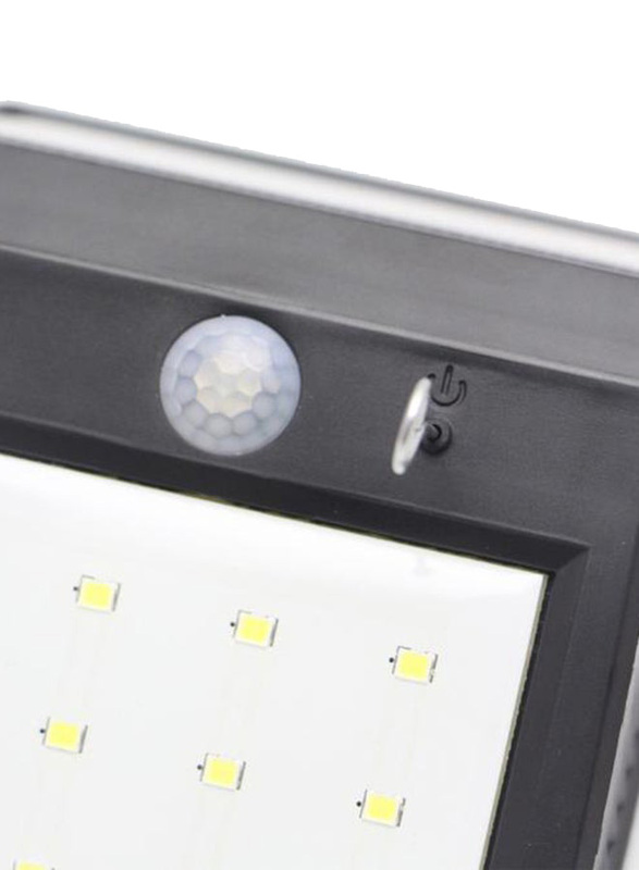 Voberry Outdoor Waterproof Motion Sensor Wall Light, Black/White