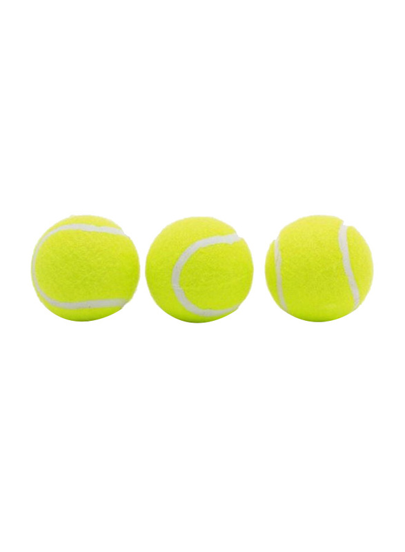 Tennis Ball Set, 3 Piece, Green