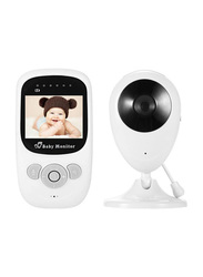 2.4G Wireless Digital Baby Monitor, White