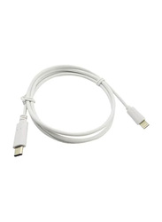 1-Meters Lightning Charging Data Cable, USB Type-C to Lightning for Smartphones, White