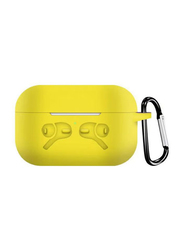 Compatible Case Protective Cover With Keychain Bounce Carrying Case For Apple AirPods Pro, 5167087012, Yellow