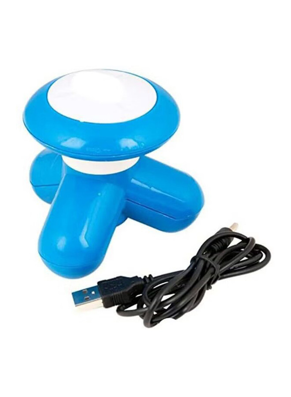 OTES Mini Portable Vibrating Massager, Light Blue