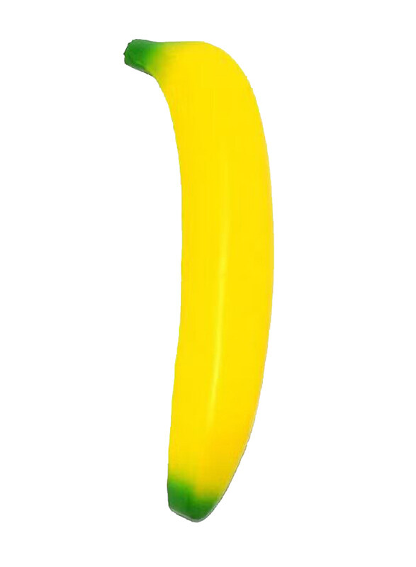 

Generic Banana Shaped Squishy Toy, Yellow, 9.5cm, Ages 6+