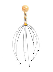 Hand Held Head Scalp Massager, Yellow