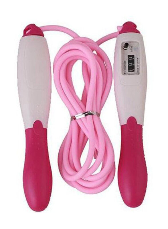 

Generic Skipping Ropes with Calorie Counter, One Size, Pink