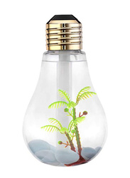 Bulb Humidifier with LED Night Light, H18326, Gold
