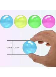 XiuWoo Glowing Stress Relief Sticky Balls, 8 Pieces, Ages 3+