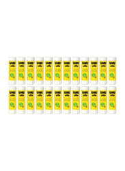UHU Stic Glue Sticks, 24 Piece, Yellow/White