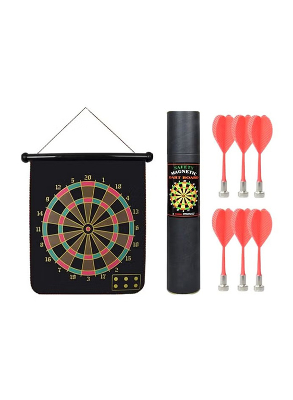 Toto Magnetic Roll-Up Dart Game, Multicolour
