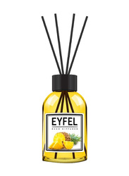 Eyfel Ananas Reed Diffuser, 120ml, 1014, Yellow