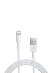 2-Meter Lightning Charging Cable, USB Type A to Lightning Cable, White