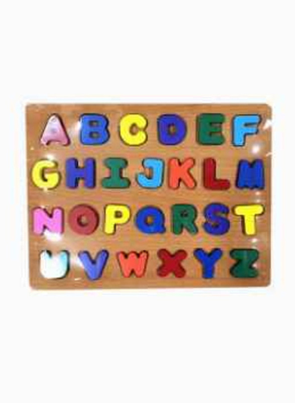Wooden Capital Alphabet Letters, 26 Pieces, Ages 2+