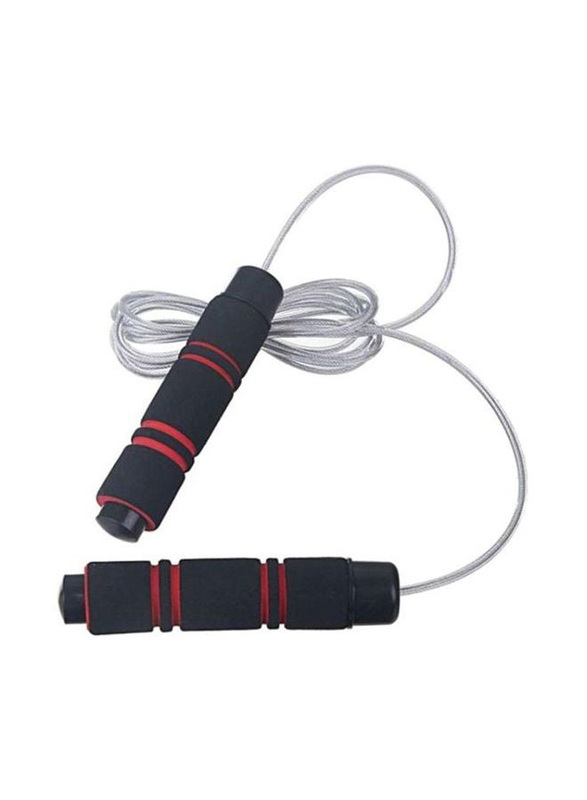 Sharpdo Skipping Rope, 3 Meter, Black/White/Red