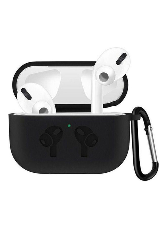 Shockproof Silicone Case Cover for Apple AirPods Pro, Black