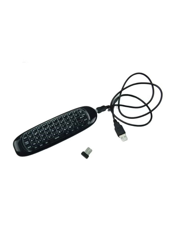 Wireless Microphone Remote Air Mouse, Black