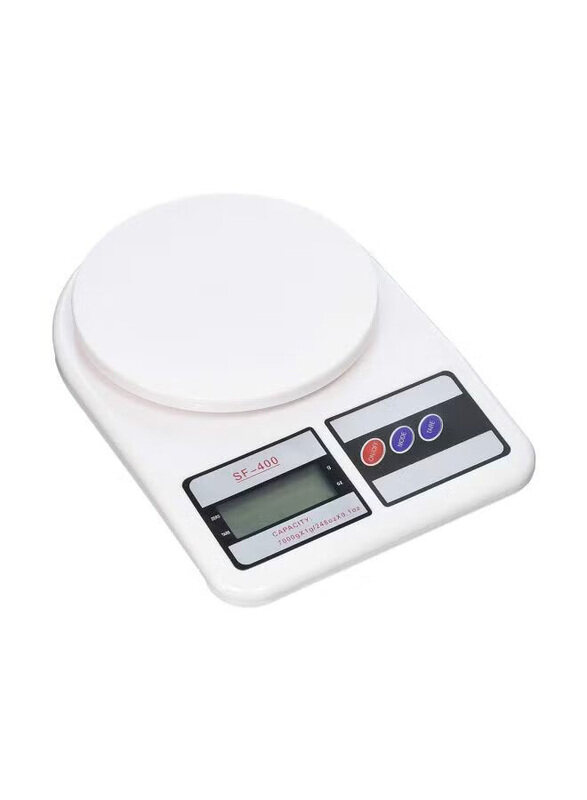 

Kole Imports Digital Kitchen Scale, White