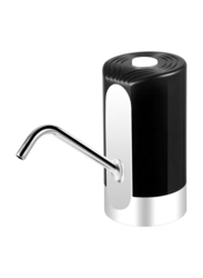 Portable Automatic Electric Water Dispenser, H24193B, Black/Silver