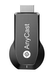 AnyCast 5G Dual Band 4K Display TV Dongle, Display Receiver, Black