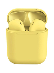 Inpods 12 Bluetooth In-Ear Noise Cancelling Earphones, Yellow