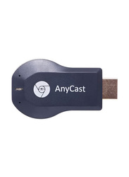 AnyCast Broadcast Wi-Fi Display Receiver Dongle, Black