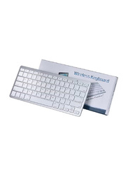 Ultra Slim Wireless English Keyboard, White