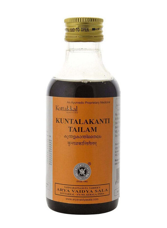 

Kottakkal Arya Vaidya Sala Arya Vaidya Sala Kunthalakanthi Tailam, 200ml