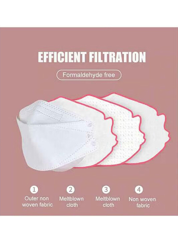 KF94 Reusable Protective Face Mask, 10 Pieces