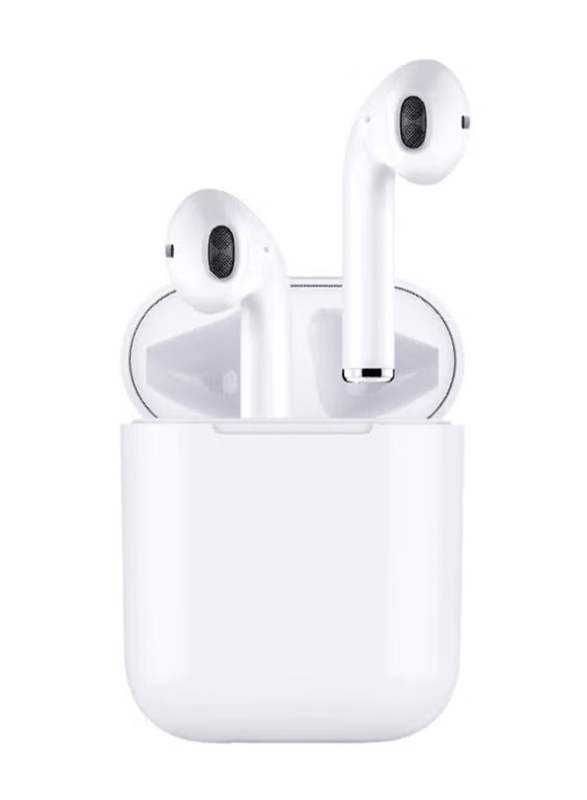 Bluetooth Wireless In-Ear Earphones With Charging Box, White