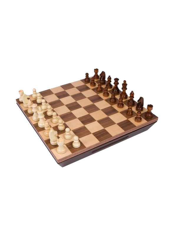 Best Chess Set 15.75-Inch Wooden Chess Board Set