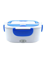 Multi-Functional Electric Heating Lunch Box with Removable Container, H355BL1-US, Blue/White