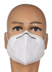 Disposable KN95 Soft Breathable Protective Safety Face Mask, 315937fy, White, 10-Pieces