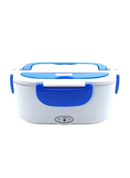 Portable Electric Lunch Box, H24043BL, Blue/White