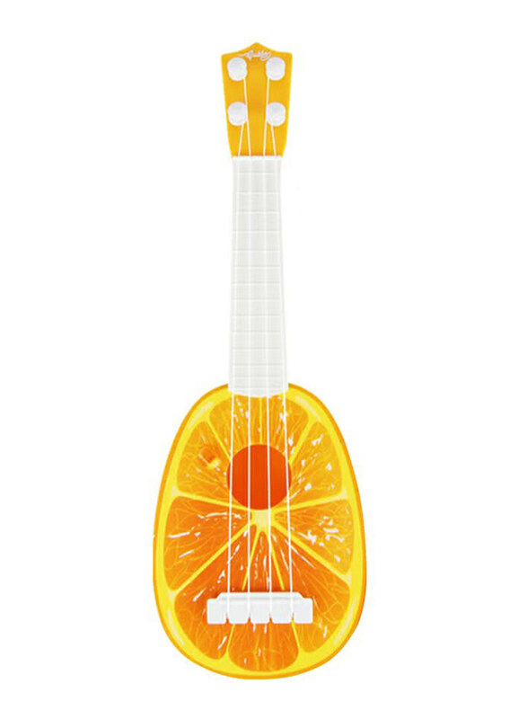 

Generic Mini Fruit Style Simulation Ukulele Guitar Toy, Orange