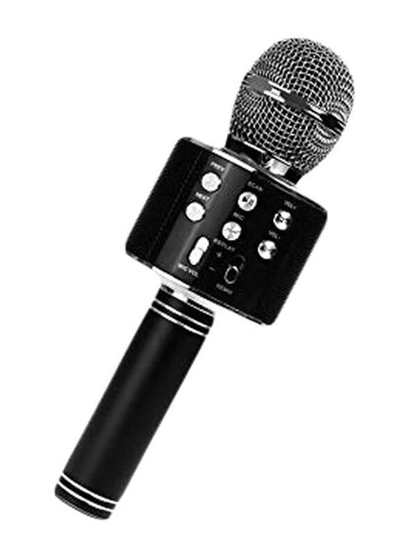 

Generic WS-858 Mi Wireless Microphone Speaker, Black