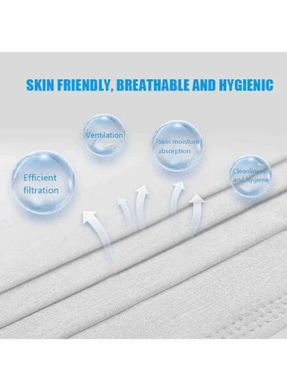 Disposable Face Mask Set, 50 Pieces