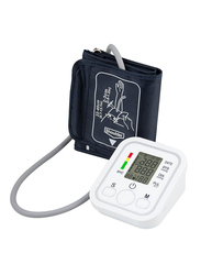Blood Pressure Monitor With LCD Digital Display, MD580A_JX, White