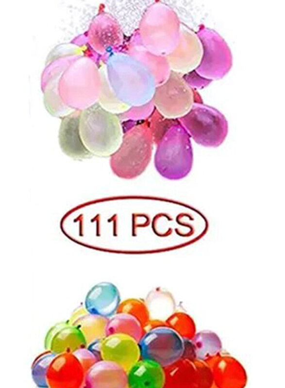 

Cytheria Durable Sturdy Premium Quality Water Balloons Set, 111 Pieces, Ages 4+