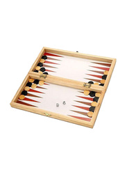 2-in-1 Magnetic Chess & Backgammon Set