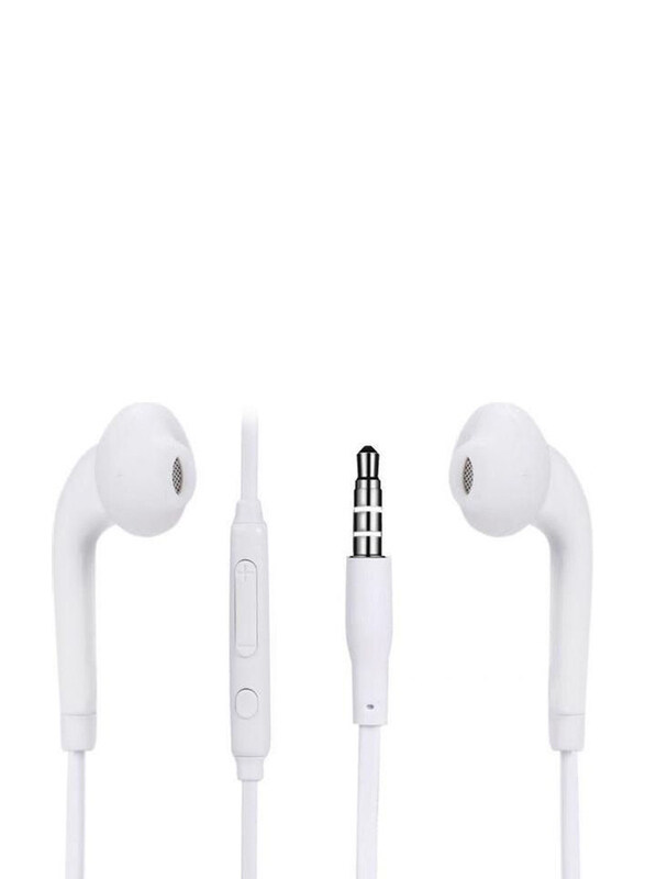 Wired In-Ear Stereo Earphones for Samsung Galaxy S7, White