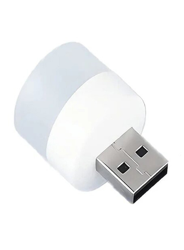 Portable Mini USB LED Light, White
