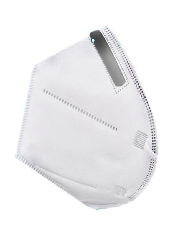 

Generic KN95 Respirator Filter Face Mask, White, 1-Piece