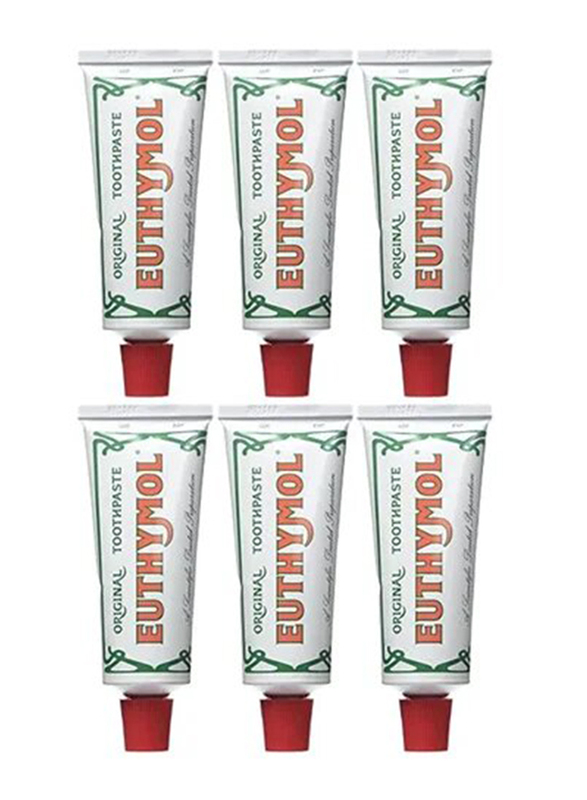 Euthymol Original Toothpaste, 6 x 450ml