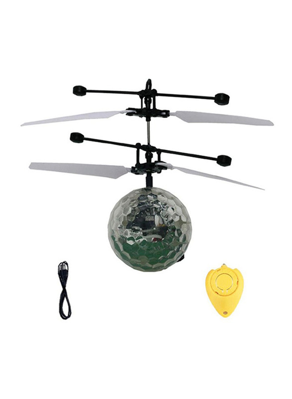 Built-In Shinning LED Lighting RC Helicopter Ball with Cable And Remote, Ages 3+